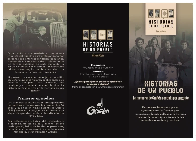 Ayuntamiento de Grañén · «Historias de un Pueblo» (Podcast municipal de memoria oral), pieza 2
